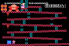Famicom Mini 02 - Donkey Kong Screenshot 1